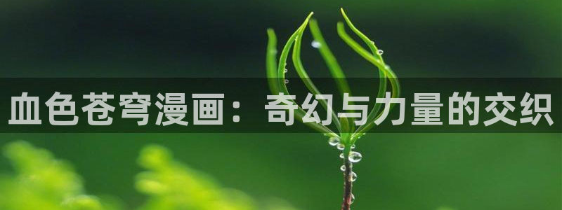 cc韩漫：血色苍穹漫画：奇幻与力量的交织